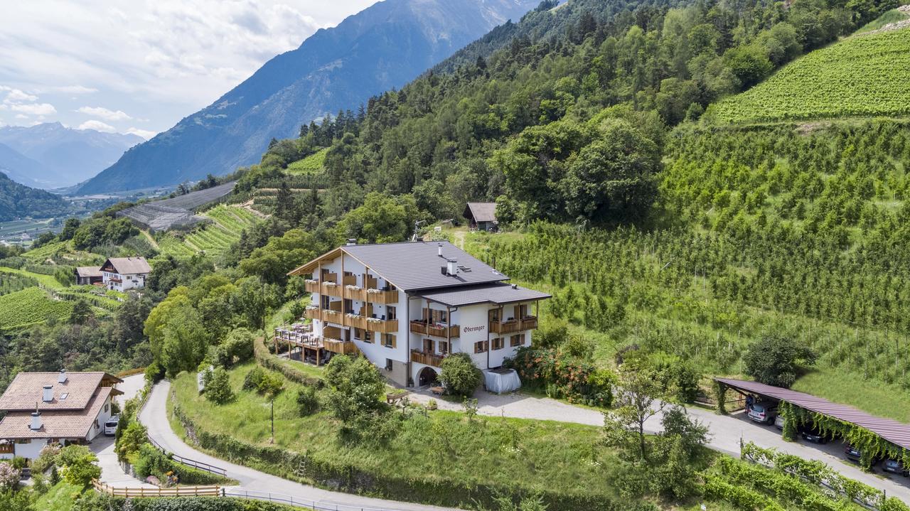 Garni Oberanger Hotell Tirolo Exteriör bild