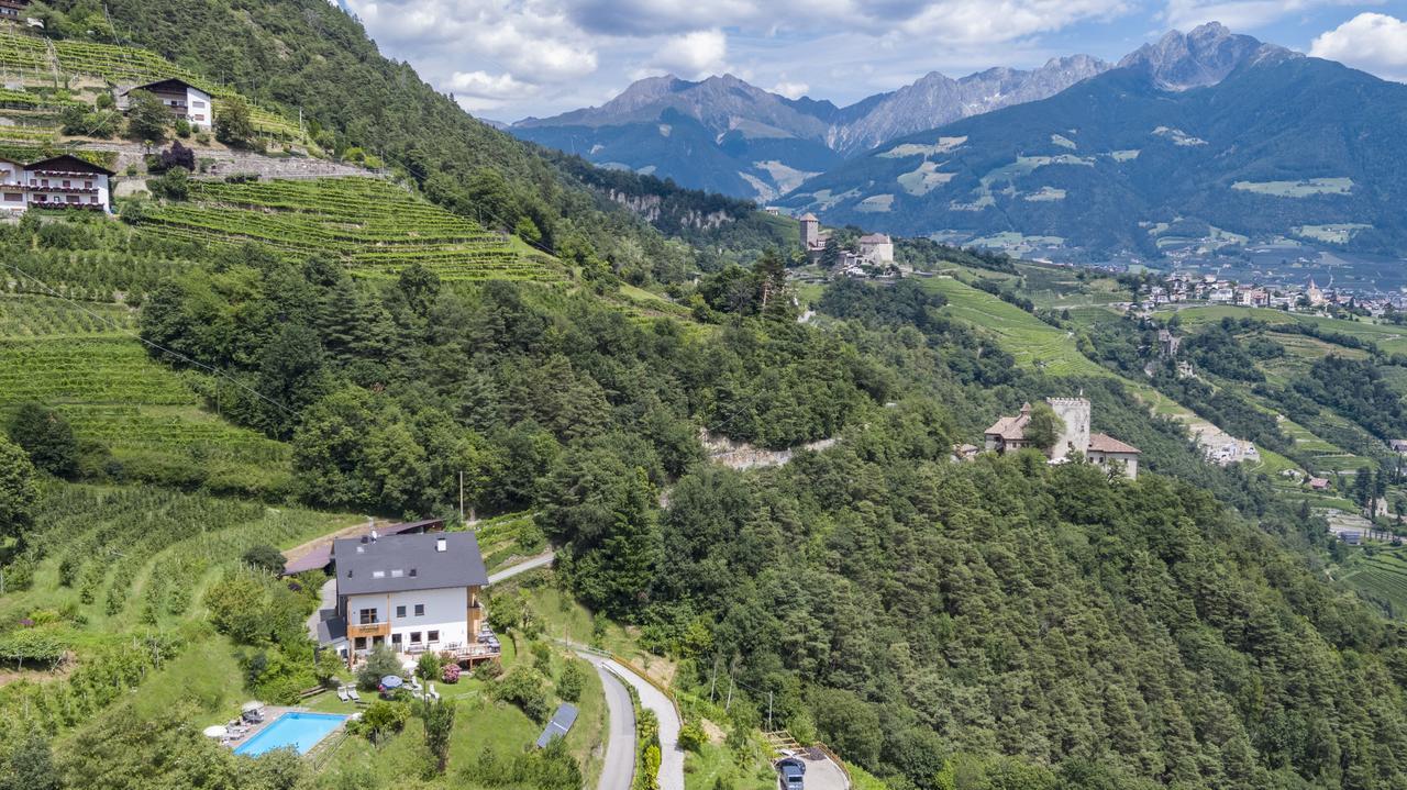 Garni Oberanger Hotell Tirolo Exteriör bild